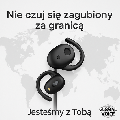 Inteligentne słuchawki Global Voice – natychmiastowe tłumaczenie w ponad 114 językach